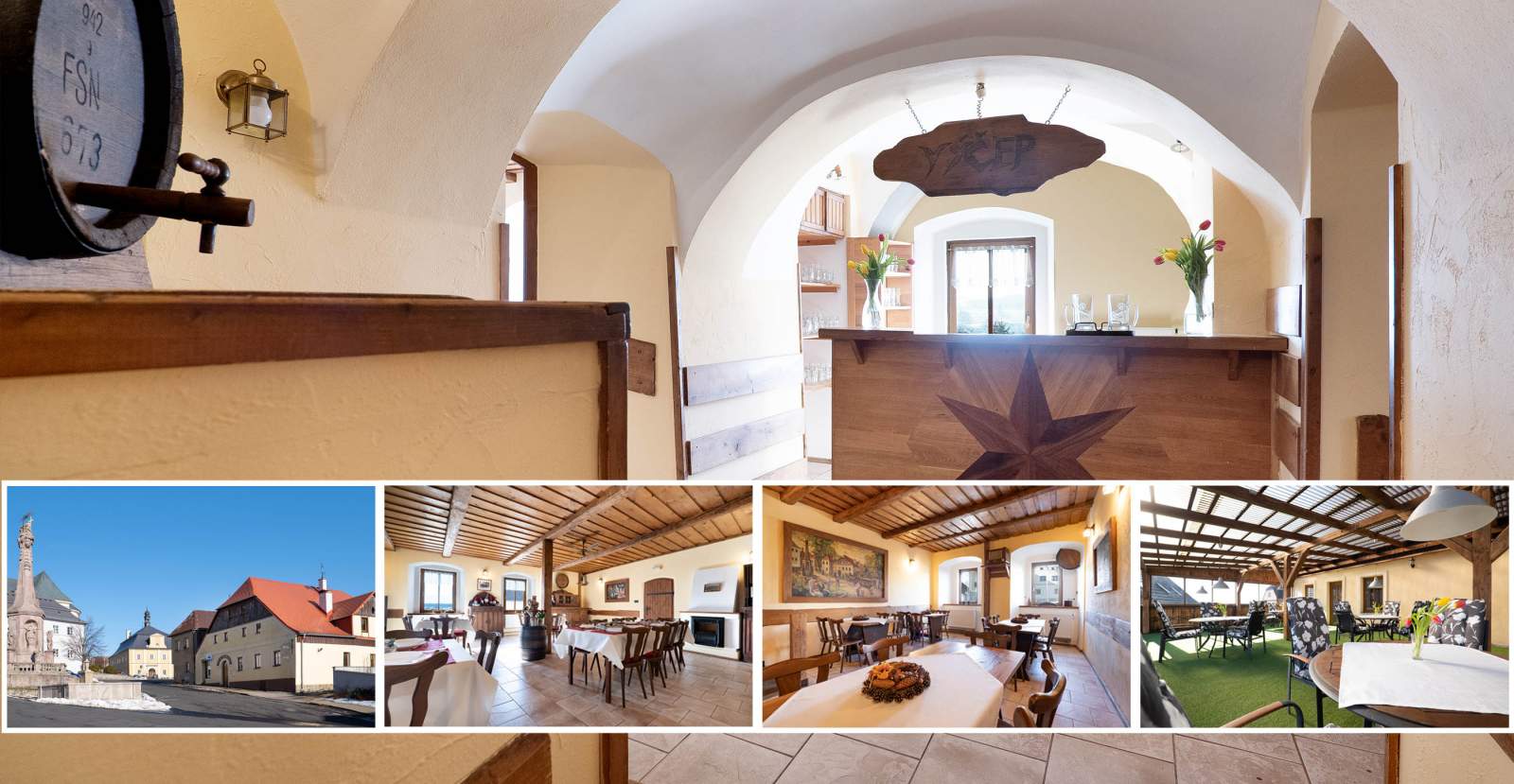 Penzion Restaurant <strong>ZLATÝ KOS</strong>
